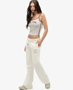 Athletic Print Flare Joggers