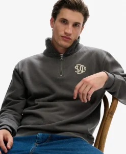 Athletic SD Co Half Zip Sweatshirt