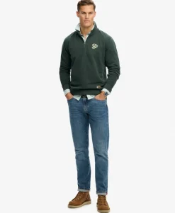 Athletic SD Co Half Zip Sweatshirt