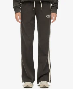 Athletic Stripe Flare Joggers