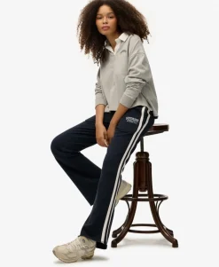 Athletic Stripe Flare Joggers