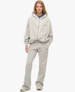Athletic Stripe Flare Joggers