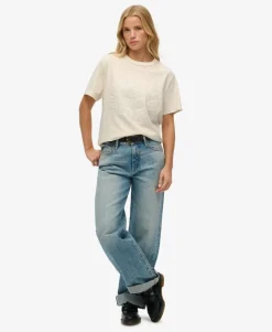 Athletic Tonal Oversized T-Shirt