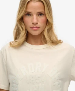 Athletic Tonal Oversized T-Shirt