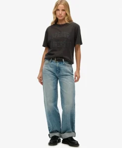 Athletic Tonal Oversized T-Shirt