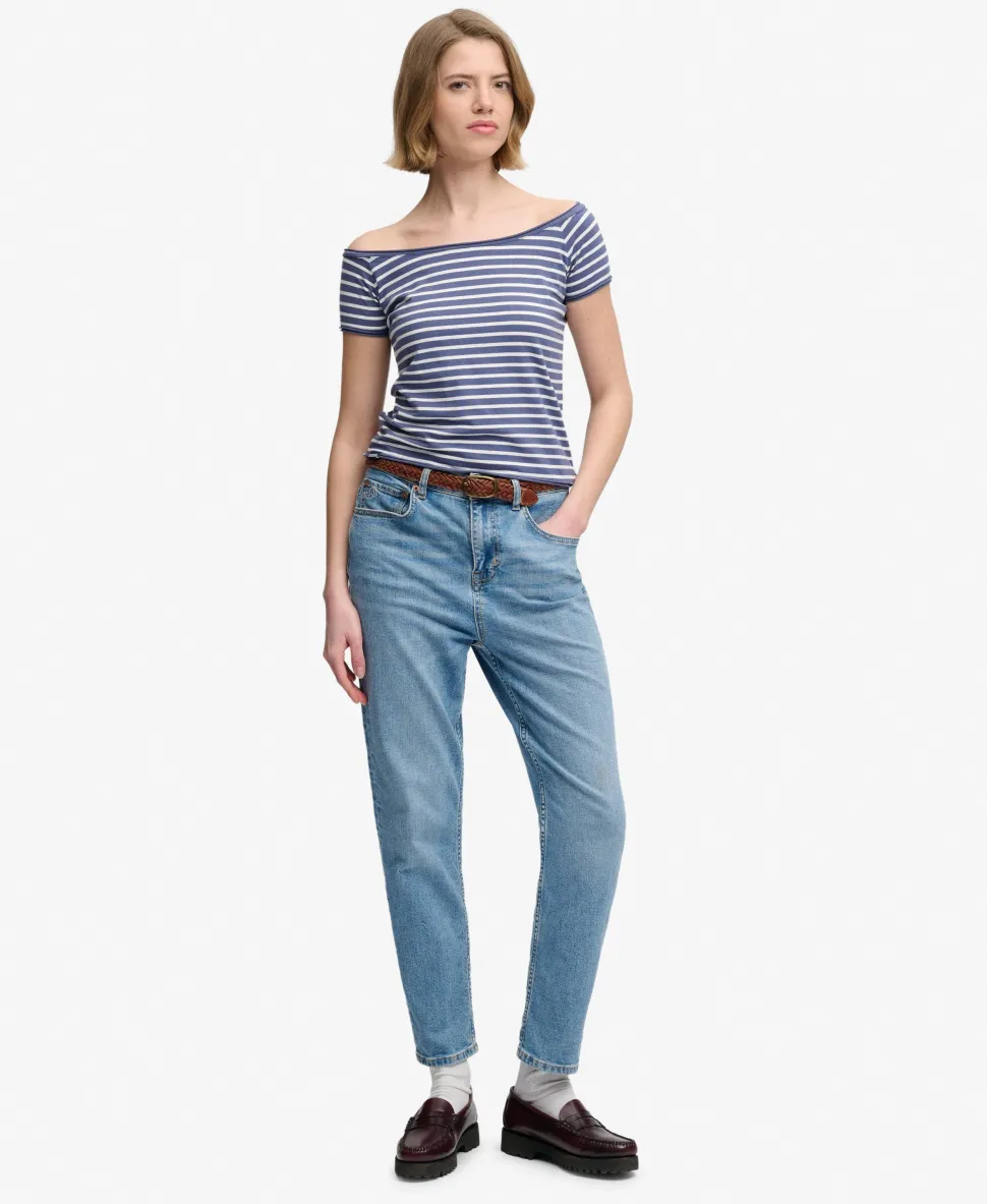 Bardot Short Sleeve Off Shoulder Top