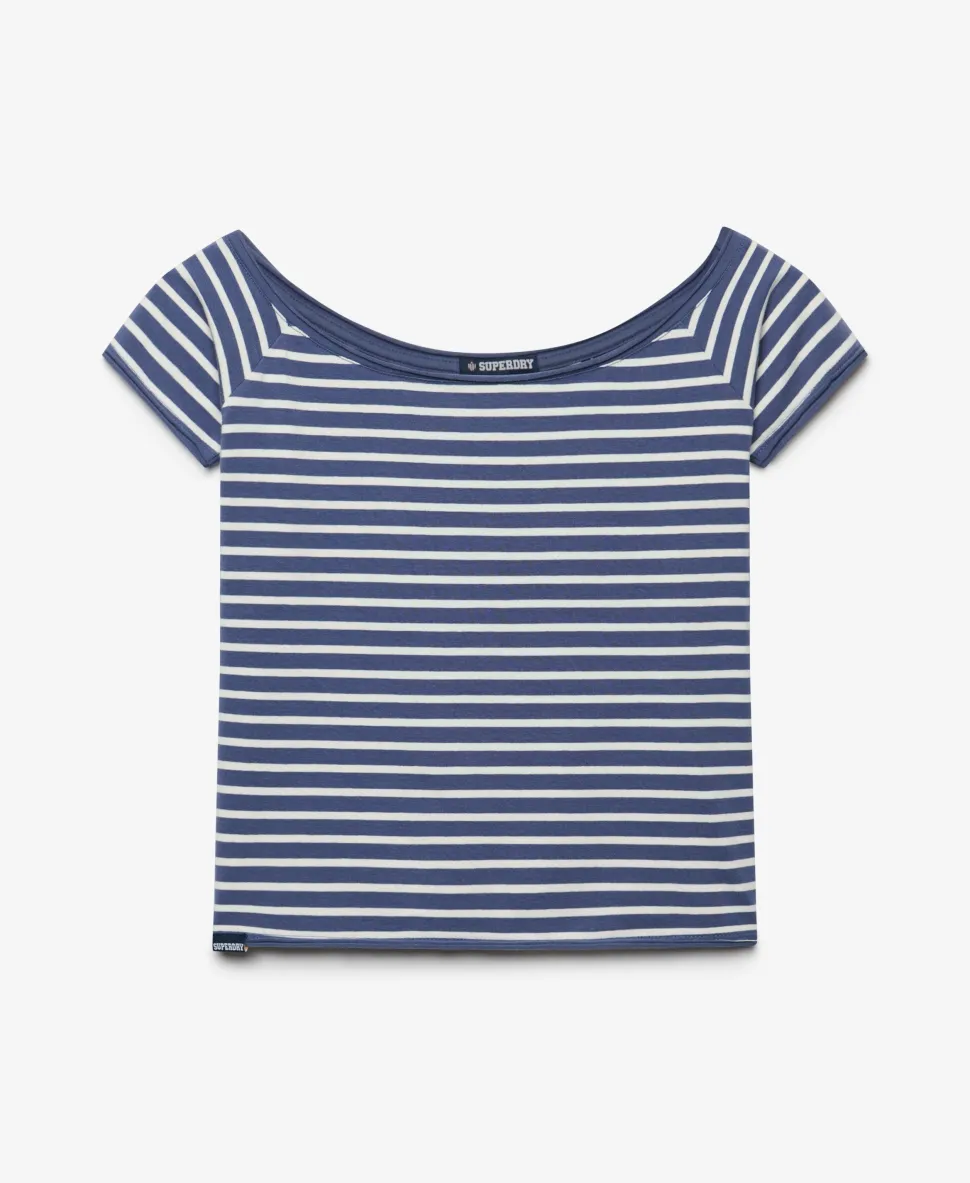 Bardot Short Sleeve Off Shoulder Top
