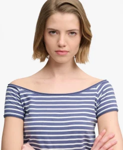 Bardot Short Sleeve Off Shoulder Top