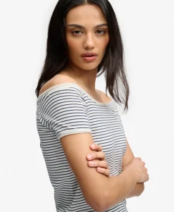 Bardot Short Sleeve Off Shoulder Top