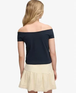 Bardot Short Sleeve Off Shoulder Top