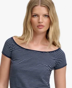 Bardot Short Sleeve Off Shoulder Top