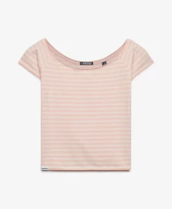 Bardot Short Sleeve Off Shoulder Top