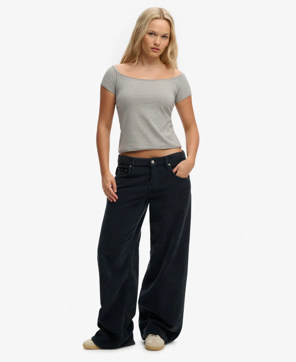 Bardot Short Sleeve Off Shoulder Top