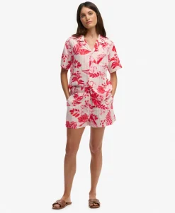 Beach Printed Short Sleeve Shirt