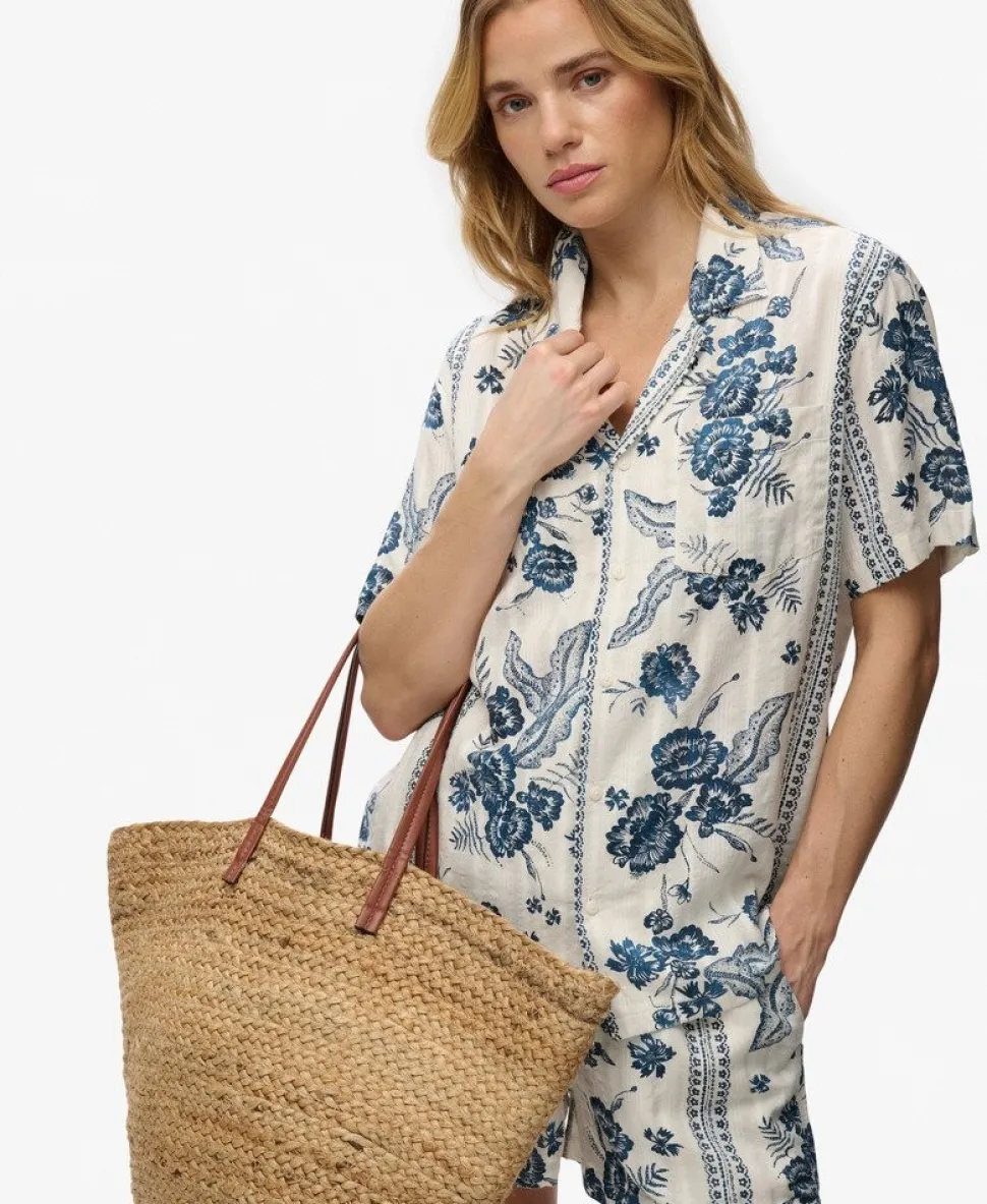 Beach Printed Short Sleeve Shirt