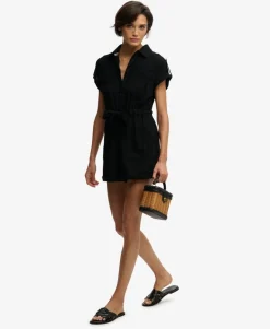 Belted Utility Playsuit