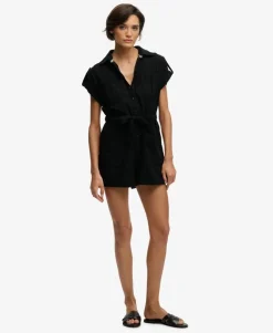 Belted Utility Playsuit