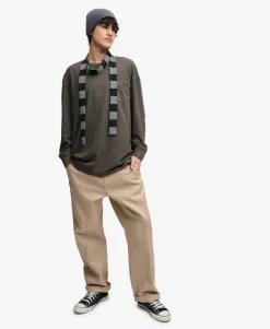 Bench Boxy Long Sleeve Pocket Top