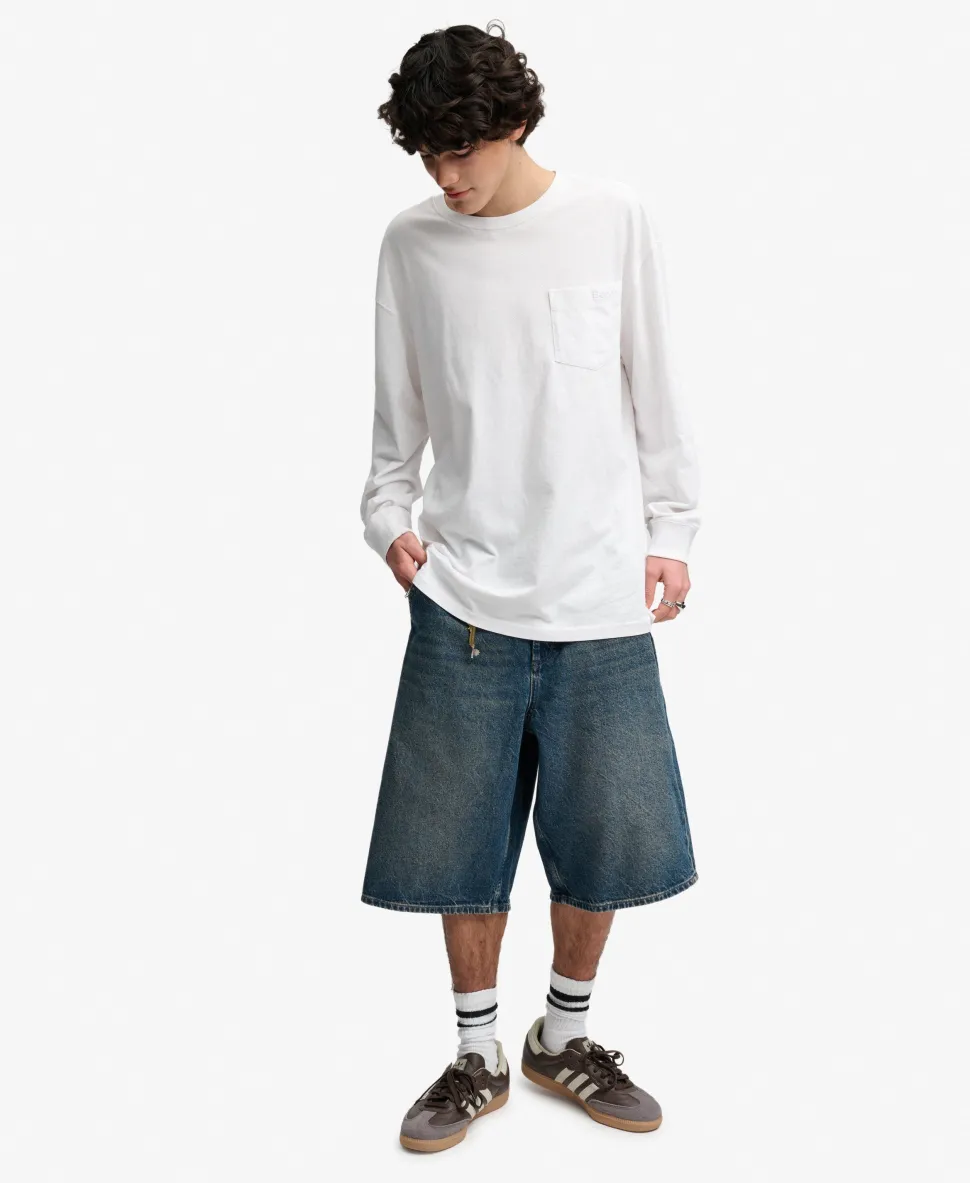 Bench Boxy Long Sleeve Pocket Top