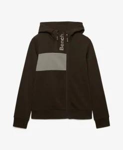 Bench Contrast Double Zip Hoodie