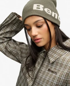 Bench Double Zip Collared Check Jacket