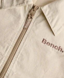 Bench Double Zip Collar Ripstop Jacket