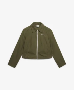 Bench Double Zip Collar Ripstop Jacket