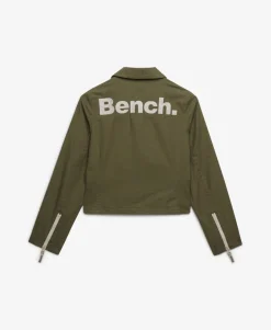 Bench Double Zip Collar Ripstop Jacket