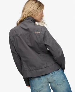 Bench Double Zip Funnel Ripstop Jacket