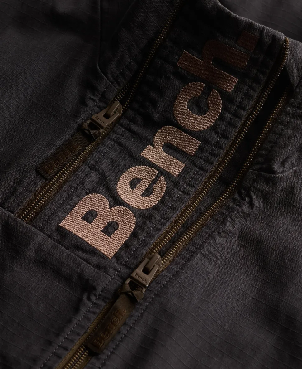 Bench Double Zip Funnel Ripstop Jacket