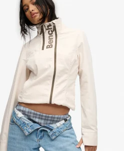 Bench Double Zip Funnel Ripstop Jacket