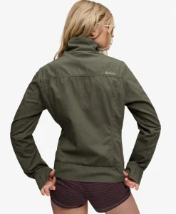 Bench Double Zip Funnel Ripstop Jacket