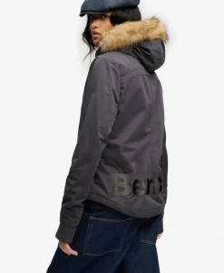 Bench Faux Fur Hooded Windcheater Jacket