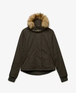 Bench Faux Fur Hooded Windcheater Jacket