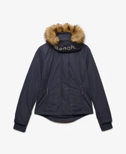 Bench Faux Fur Hooded Windcheater Jacket