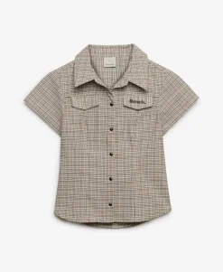 Bench Fitted Check Short Sleeve Shirt