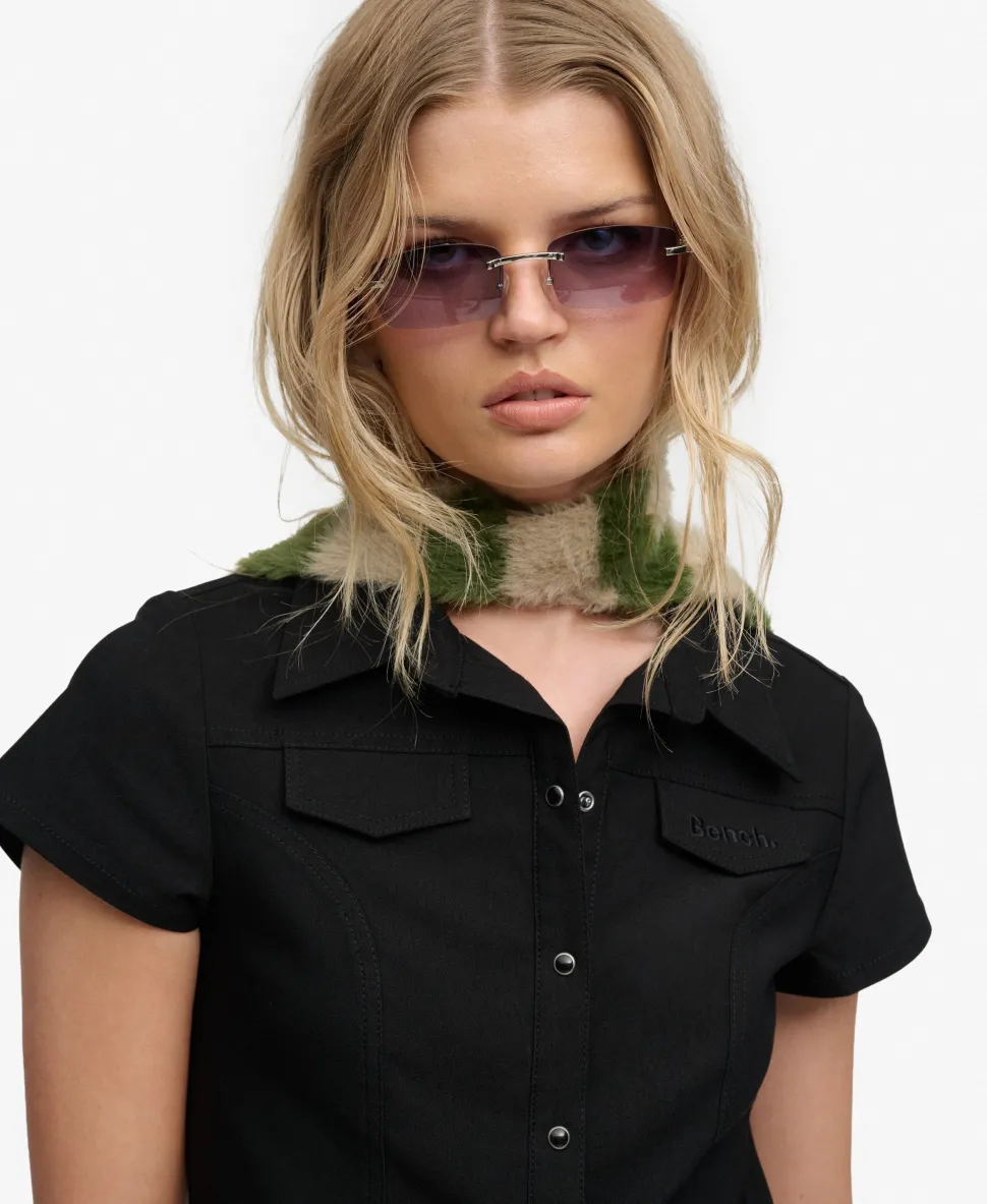 Bench Fitted Stretch Short Sleeve Shirt