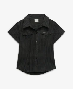 Bench Fitted Stripe Short Sleeve Shirt