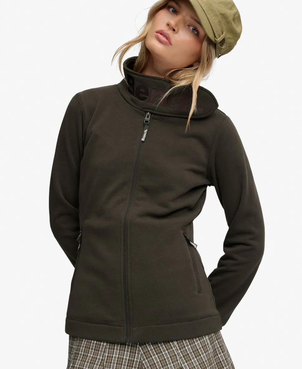 Bench Funnel Neck Embroidered Track Top