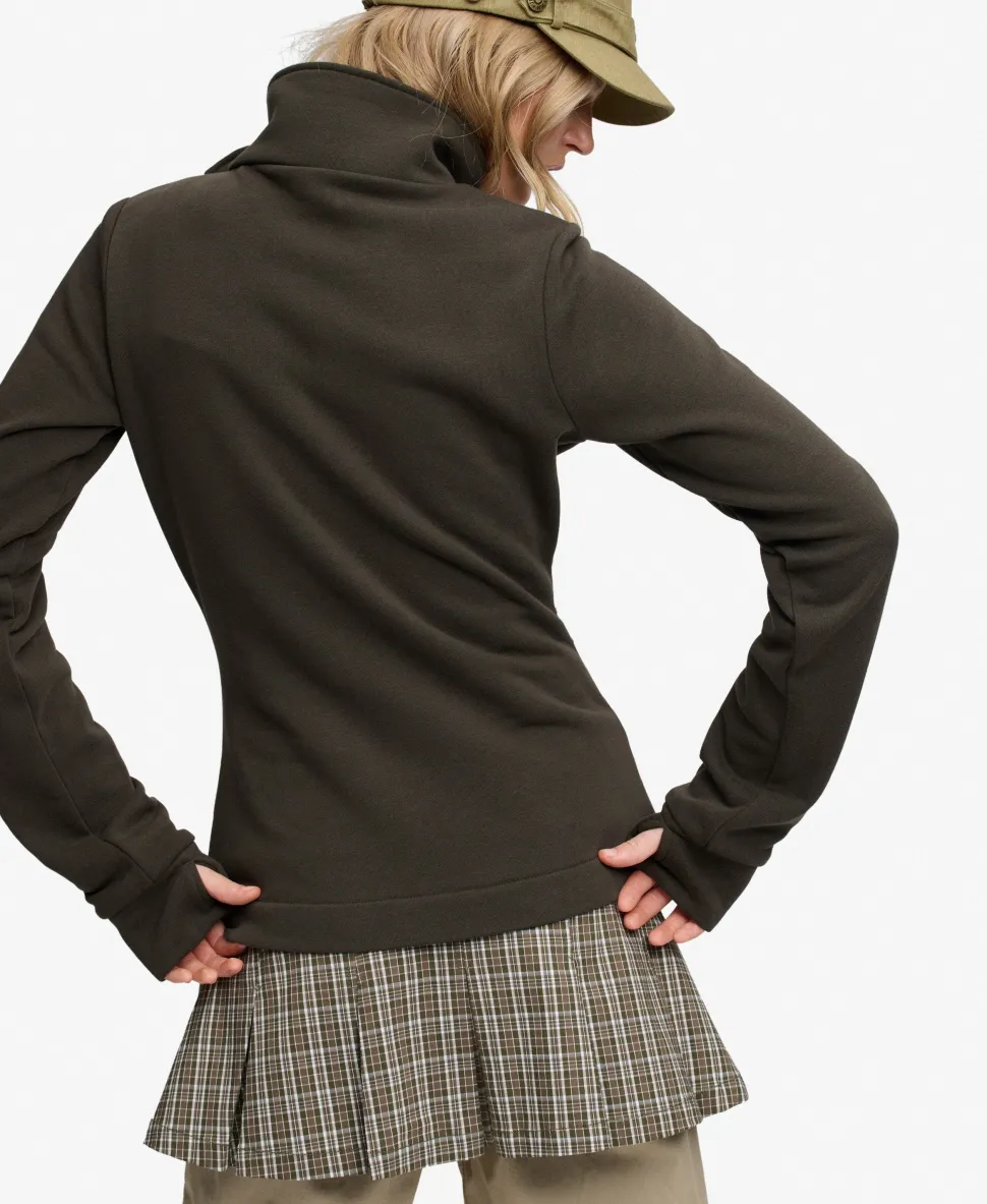 Bench Funnel Neck Embroidered Track Top