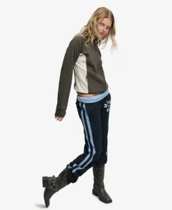 Bench High Neck Contrast Track Top