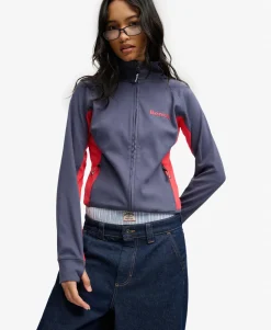 Bench High Neck Contrast Track Top