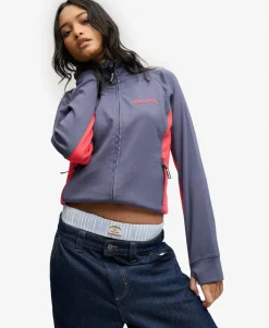 Bench High Neck Contrast Track Top