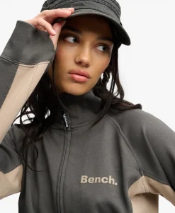 Bench High Neck Contrast Track Top
