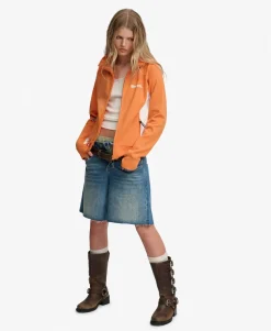 Bench High Neck Contrast Track Top