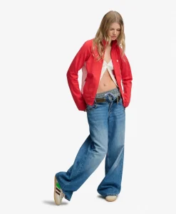 Bench High Neck Contrast Track Top