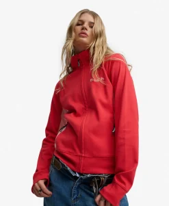 Bench High Neck Contrast Track Top