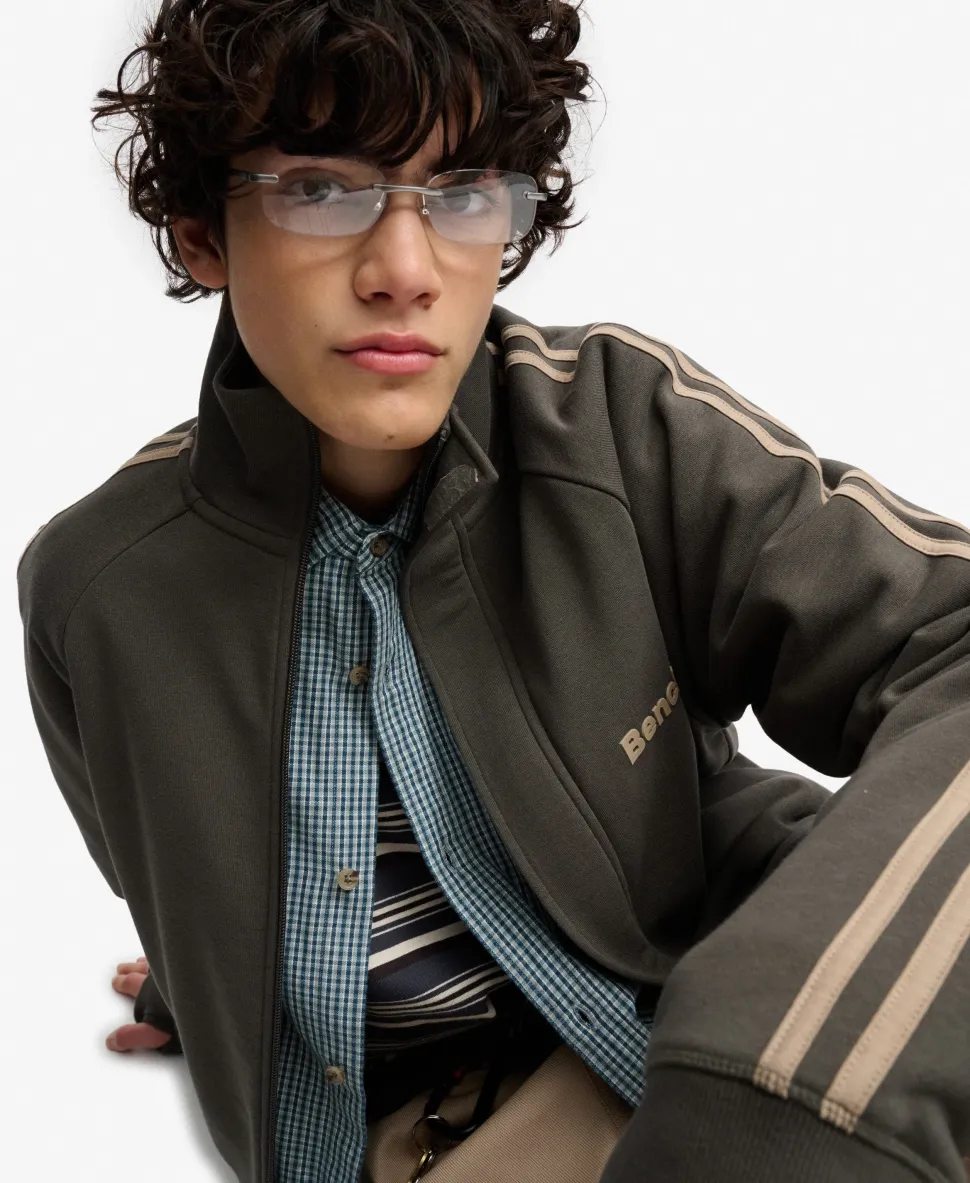 Bench High Neck Stripe Track Top