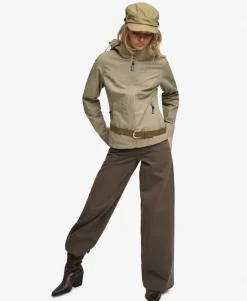 Bench Hooded Funnel Neck Ripstop Jacket
