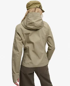 Bench Hooded Funnel Neck Ripstop Jacket